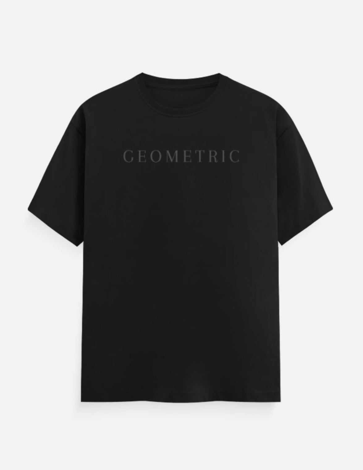 Geometric" Graphic Print T-Shirt