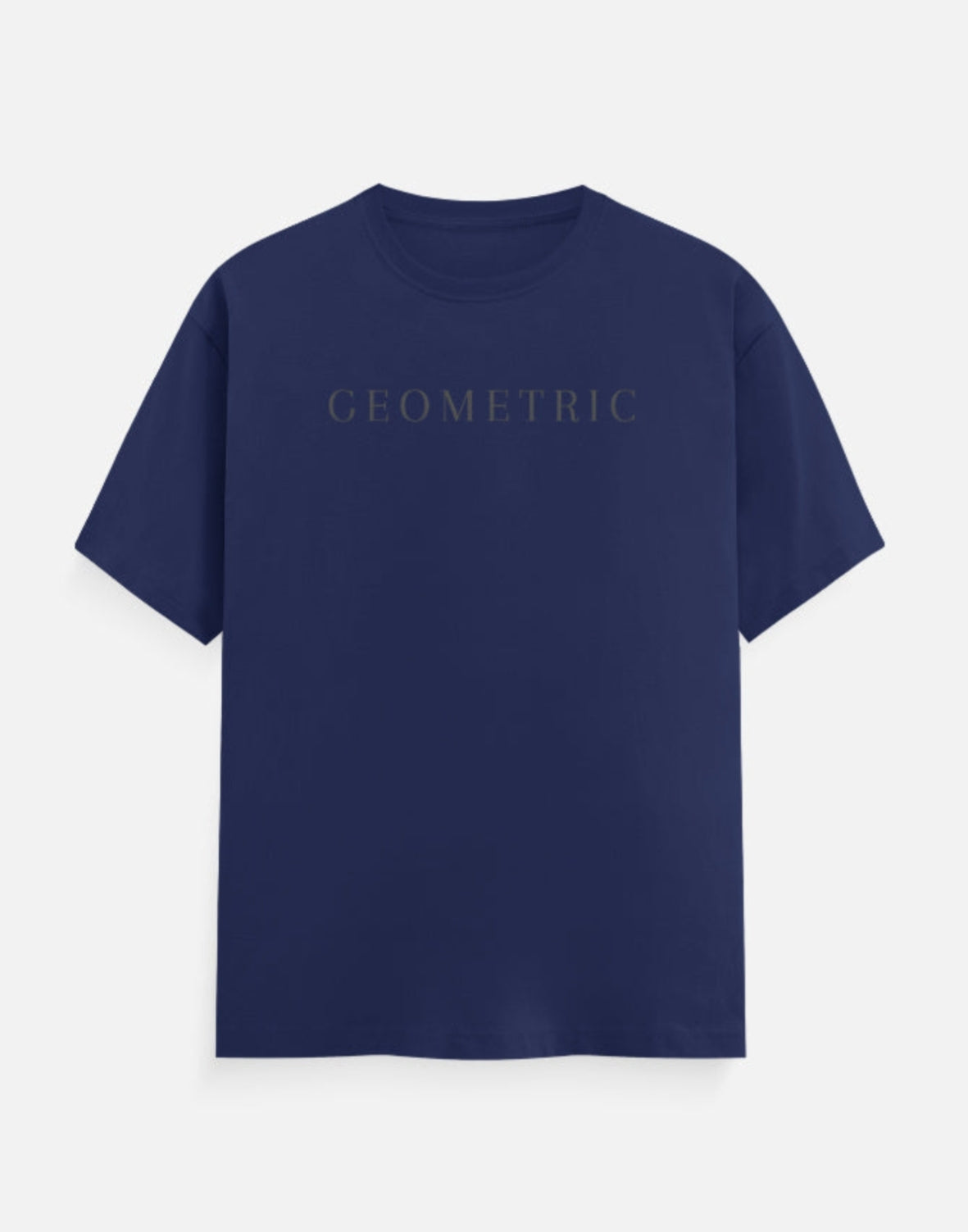Geometric" Graphic Print T-Shirt