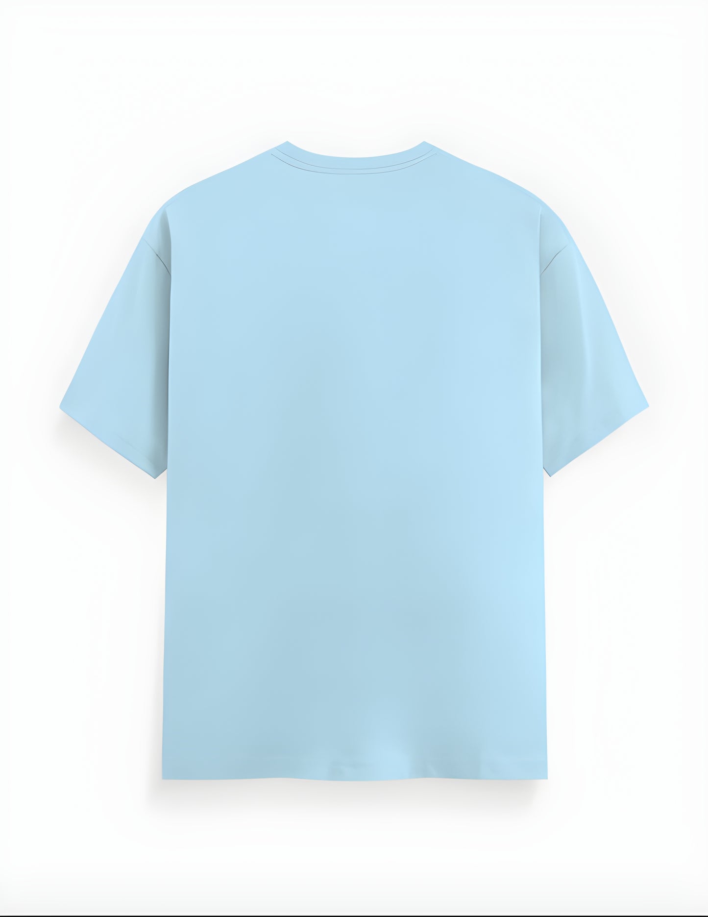 Marble Graphic T-Shirt – Abstract Leaf Print