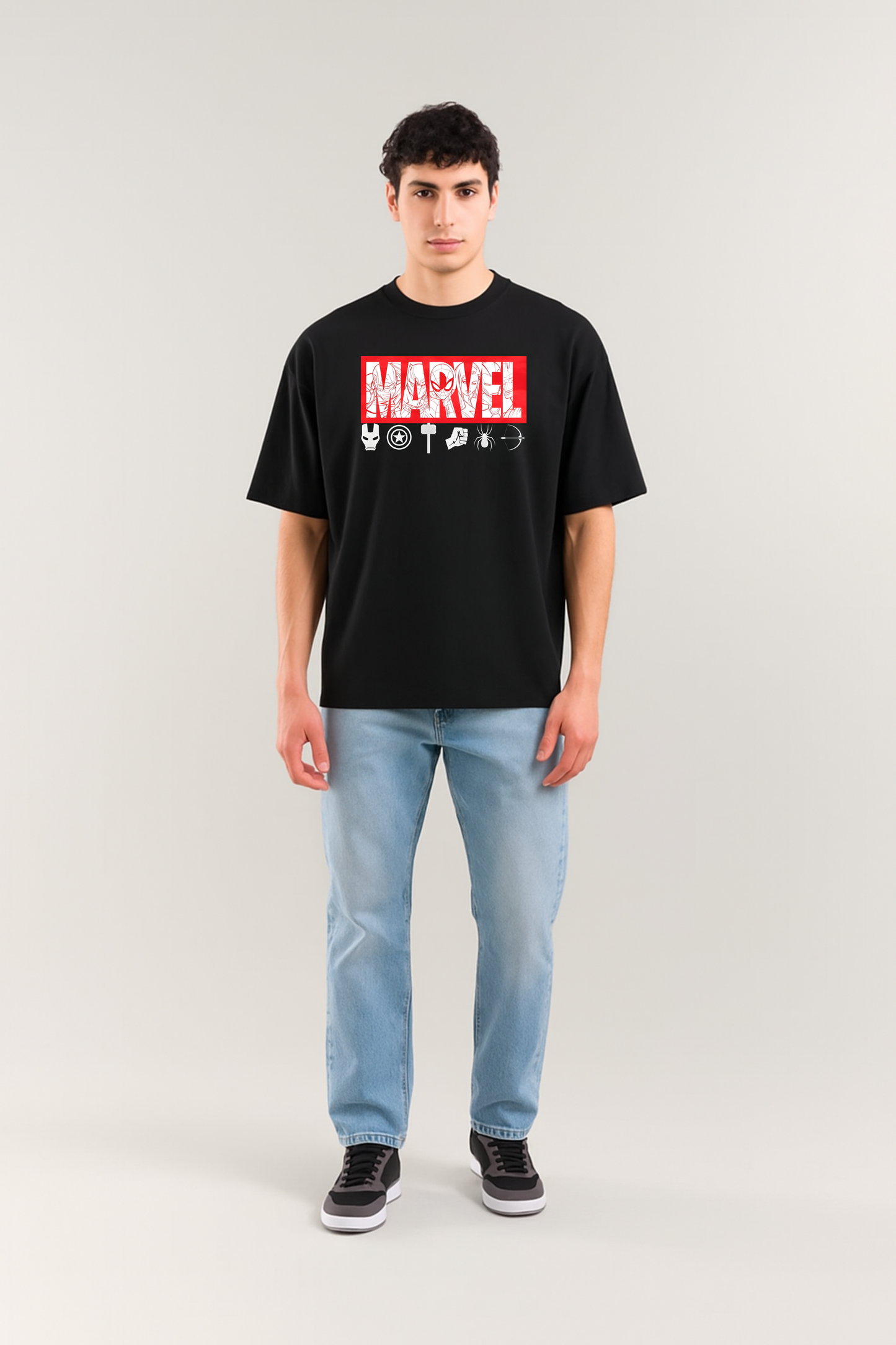 Marvel Heroes Oversized T-Shirt