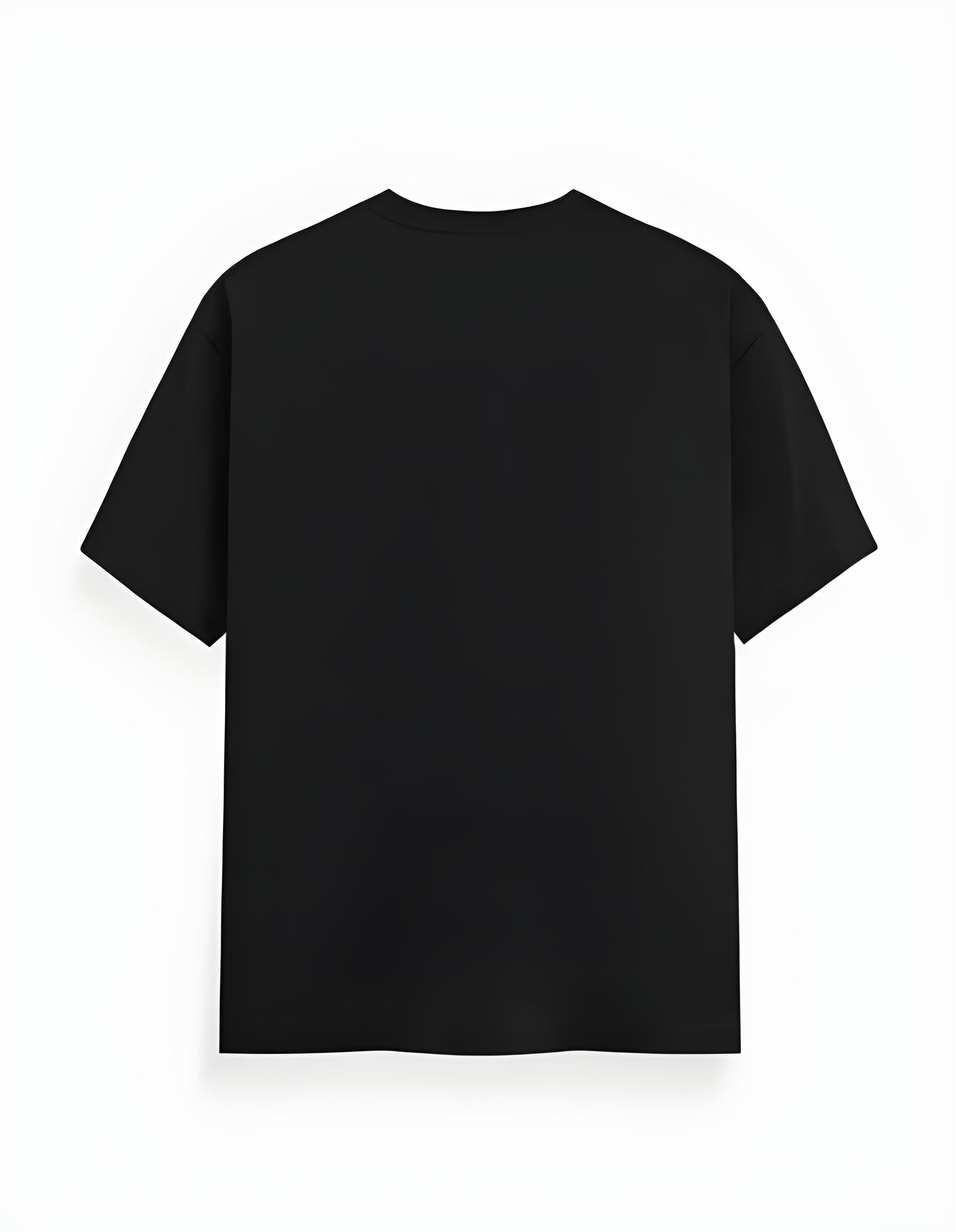 Marble Graphic T-Shirt – Abstract Leaf Print