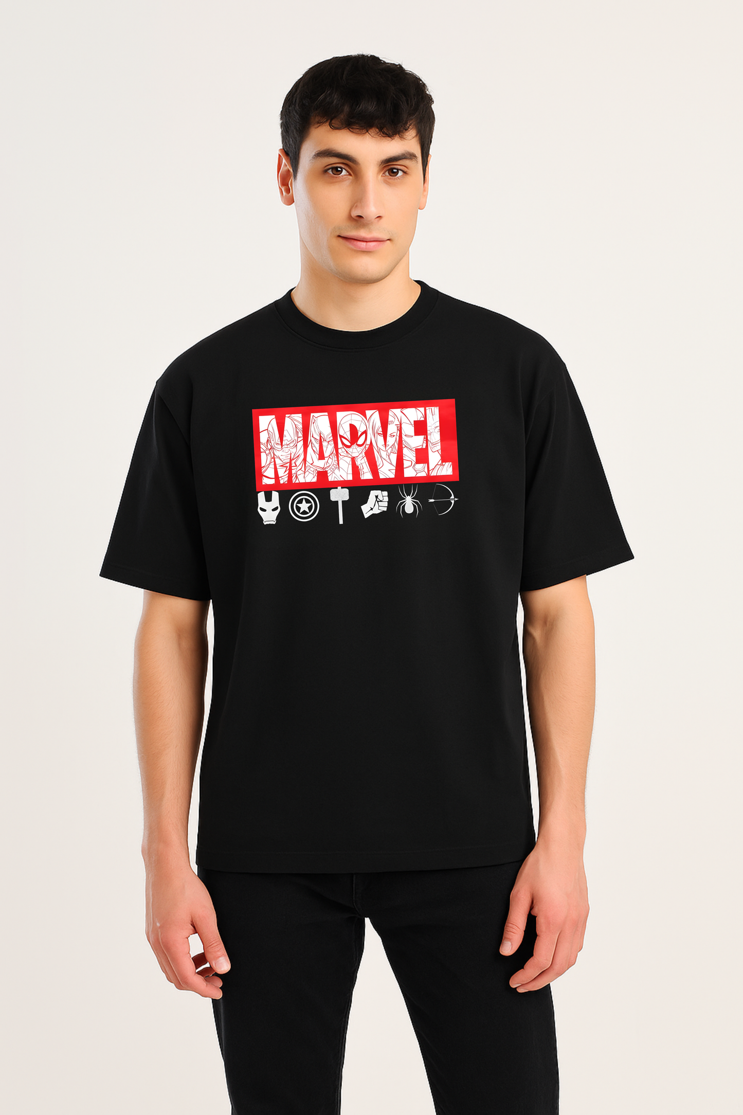 Marvel Heroes Oversized T-Shirt