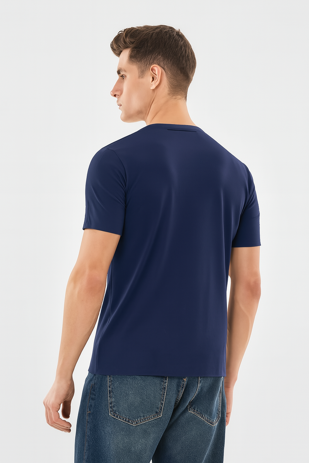 Navy Blue Graphic T-Shirt