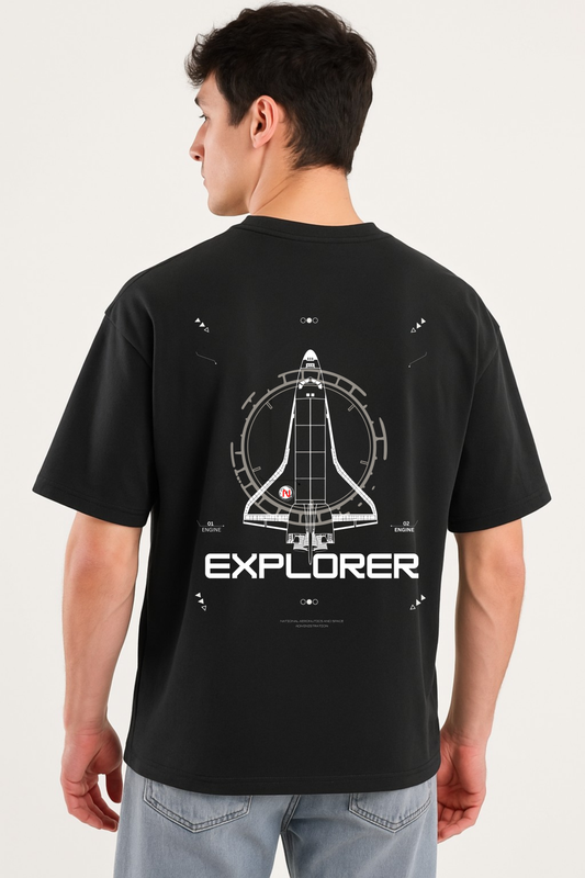 NASA Explorer Oversized  T-Shirt T-Shirt