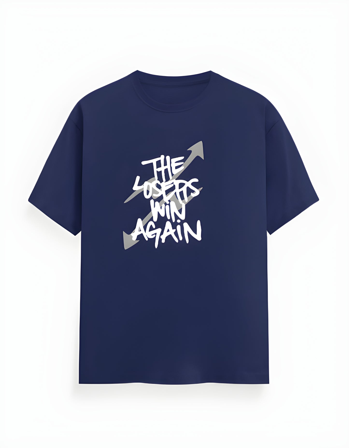 Navy Blue Graphic T-Shirt