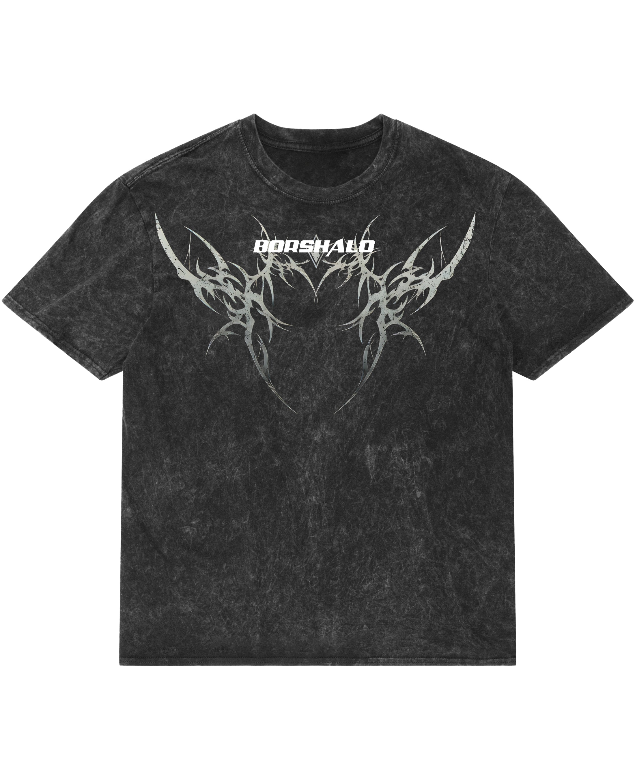 Acidwash Oversized T-shirt Front Design