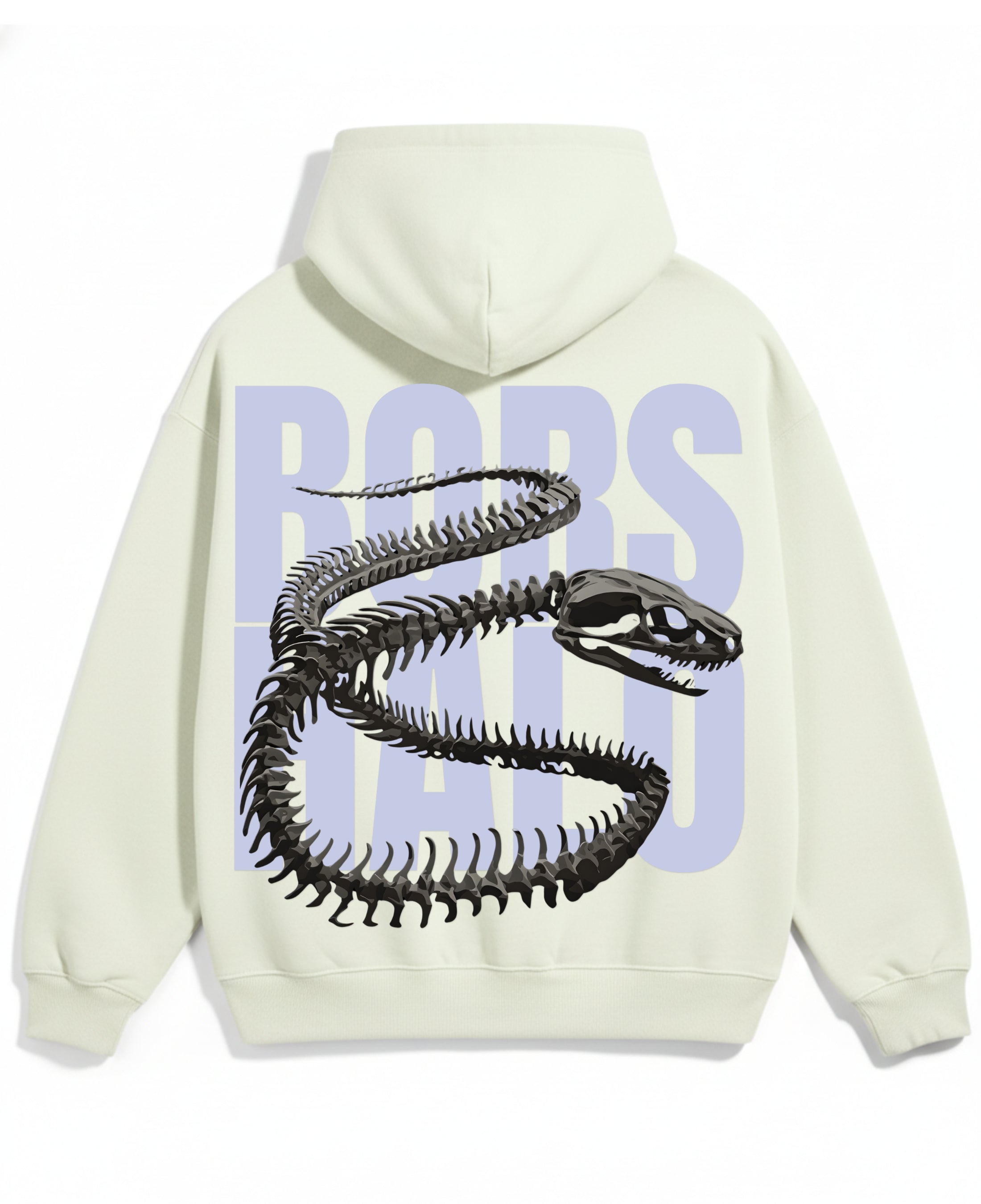 Off-White Oversized Hoodie Back Design