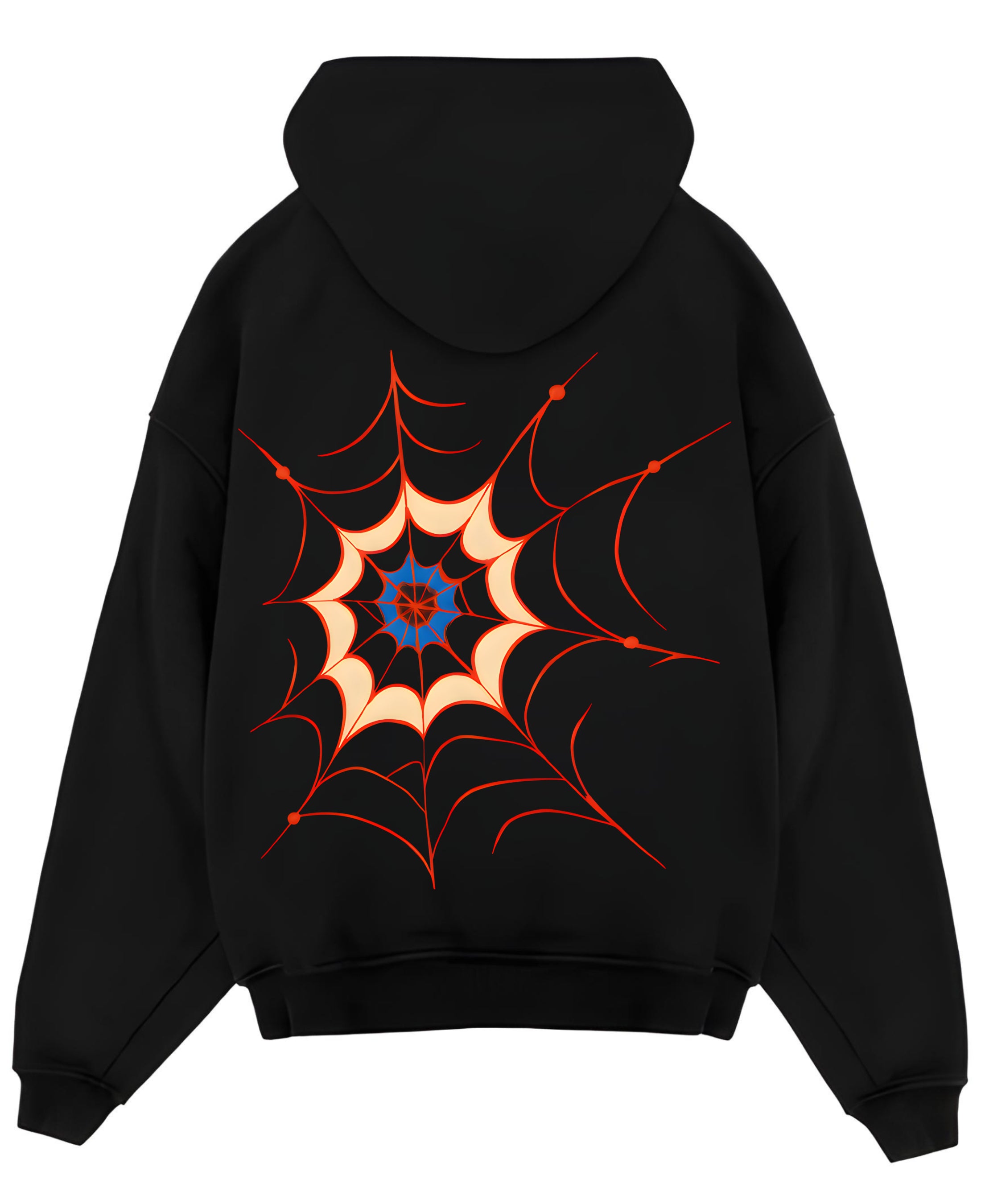 Black Oversized Hoodie Back Design